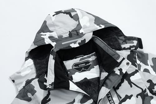 Men's Ski Jacket – Waterproof Warm Snow Coat