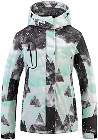 Women's Mountain Waterproof Ski Jacket Windproof Snowboarding Jacket Warm Winter Coat Raincoat