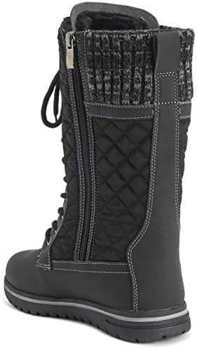 POLAR Womens Rain Thermal Warm Snow Winter Knee High Waterproof Boots