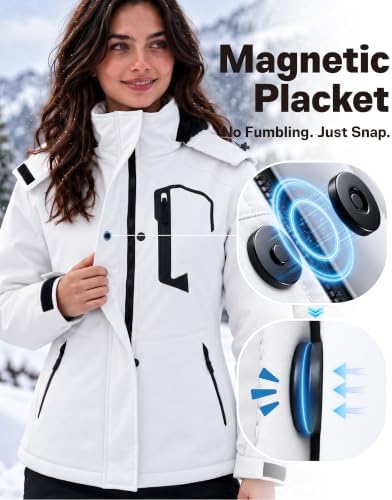Women Winter Essential Coat Waterproof Windbreaker Ski Jacket