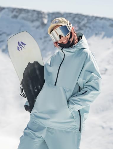 GSOU SNOW Mens Snow Jacket Womens Baggy Snowboard Ski Jacket Waterproof