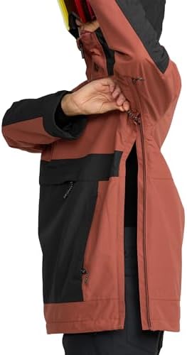 Volcom Women's Harlan Pullover Snowboard Jacket –waterproof, Taped Seams, Pfas-free