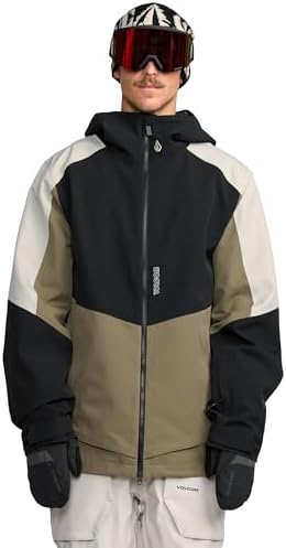 Volcom Men's Brighton Hooded Snowboard Ski Winter Jacket