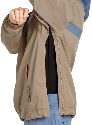 Volcom Men's Arthur Longo 20k Pullover Anarok Hooded Snowboard Jacket