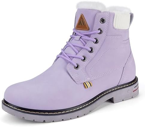 Mishansha Snow Boots for Women Warm Winter Hiking Boots Size 5.5-10.5