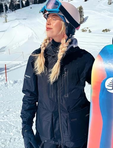 GSOU SNOW Mens Baggy Snowboard Jacket Snow Ski jacket Waterproof