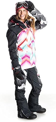 Roxy Women's Billie 10K Waterproof Insulated Snow Jacket