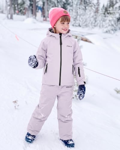 Stelle Girl's Waterproof Windproof Warm Ski Jacket 5-15 Y