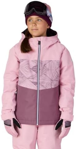 686 Girl's Athena Jacket - Insulated Coat with 2-Layer Fabric Design, Modern Fit and Taped Seams - Water & Weather Resistant