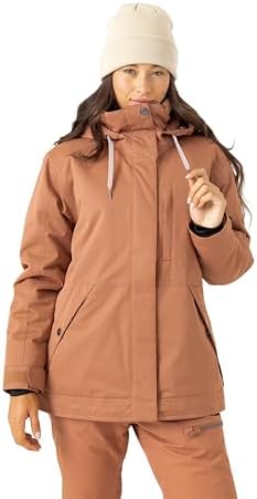 Roxy Women's Billie 10k Waterproof Insulated Snow Jacket – Tailored Ski-snowboard Jacket