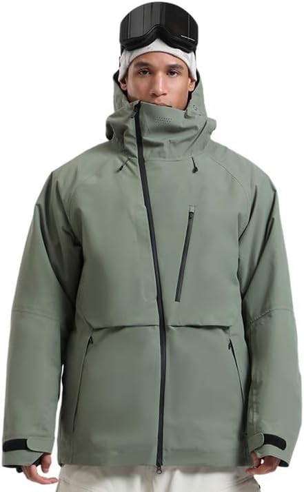 GSOU SNOW Men's Snowboard Jacket Waterproof Ski Coat Winter Snow Shell