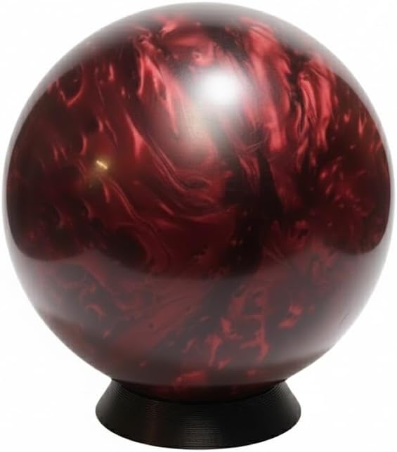 Stackable Universal Bowling Ball Cup Display Stand – Durable Plastic Holder for Ball Display, Polishing, Sanding & Storage – Fits All Bowling Balls (5, Black)