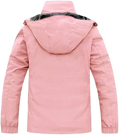 wantdo Women's 3 In 1 Ski Jacket Cotton Padded Liner Winter Coat