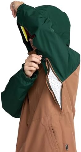 Volcom Men's Dua Gore-tex Insulated Snowboard Jacket – Waterproof Snow Jacket With Zip Tech