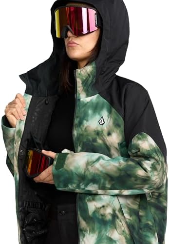 Volcom Women's Agate Insulated Snowboard Jacket – 10k Waterproof 2-layer