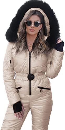 Womens Snow Suits Onesie Snowsuit One Piece Winter Ski Jacket