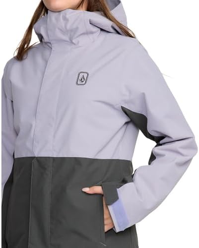 Volcom Women's Bolt Insulated Snowboard Jacket – 10k Waterproof, Eqs Fit, Zip Tech®