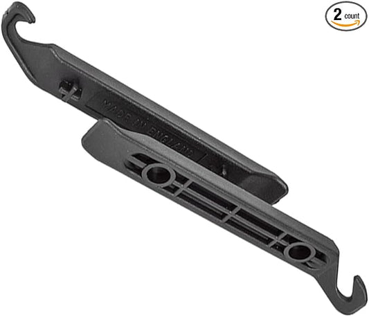 Sunlite Bicycle Tire Levers 2-Pack Black Bike Tool Flat Tube Repair Maintenance