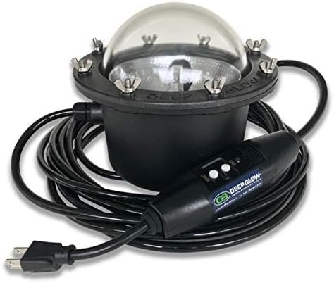 Blue Underwater Dock Light - Brightest HID Submersible Light for Enhanced Fishing, Dock Illumination, Nighttime Safety, Easy Installation - Easy Installation