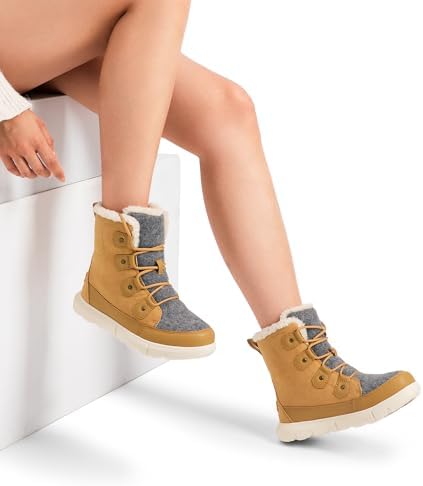 DREAM PAIRS Women’s Lace Up Ankle Snow Boots