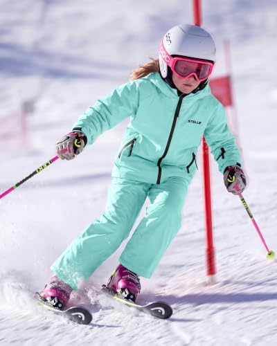Stelle Girl's Waterproof Windproof Warm Ski Jacket 5-15 Y