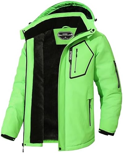 Men's Ski Jacket – Waterproof Warm Snow Coat