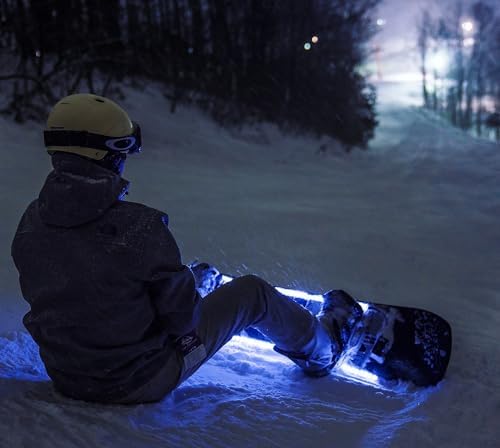 LED Snowboard Lighting System (AG2) | 7 Color Modes, 100% Waterproof, Super Bright, Visible from Over a Half Mile, Easy 5 Minute Install