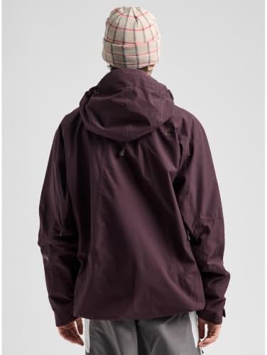 Burton Men’s Reserve 2-Layer Shell Jacket – Waterproof Winter Snowboard Jacket for Layering with Hood & Tech Pockets