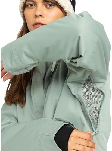 Roxy Women's Billie 10k Waterproof Insulated Snow Jacket – Tailored Ski-snowboard Jacket