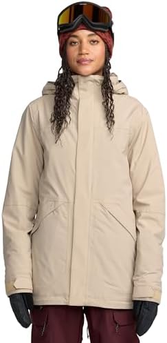 Volcom Women's Shelter 3d Stretch Snowboard Jacket – 20k Waterproof, Insulated