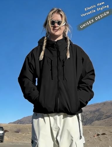 GSOU SNOW Men Snowboard Jakcet Women Baggy Snow Ski Jacket Insulated