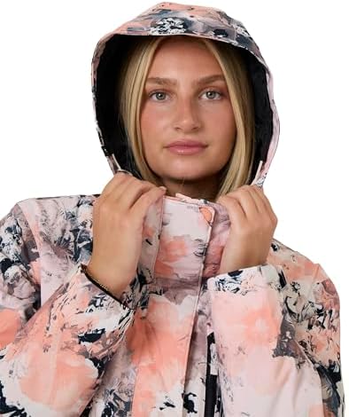 Roxy Snow Junior's Jetty Printed Regular Fit Snow Jacket