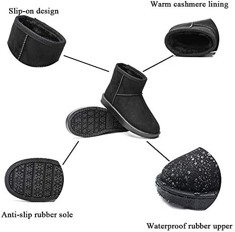 DKSUKO Women's Classic Waterproof Snow Boots Winter Boots