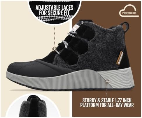 Project Cloud Waterproof Snow Boots for Women Fall Shoes for Women 2026