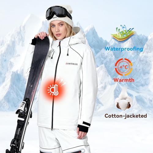 Women's Ski Jacket Windbreaker Insulated Snowboarding Jacket