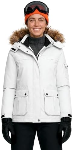Wantdo Womens Ski Jacket Waterproof Winter coat Snowboard Jacket Snow Parka