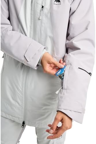 Burton Women’s Reserve 2-Layer Insulated Jacket – Waterproof Winter Snowboard Jacket with Helmet Compatible Hood