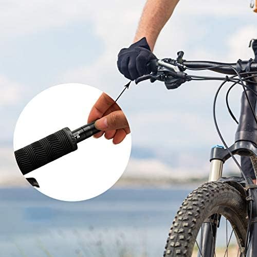 Oumers Tubeless Bike Tire Repair Tool Kit, Bike Tire Punctures with 5PCS Bacon Strips Plus Insertion Tool Tire Repair Fork Reamer