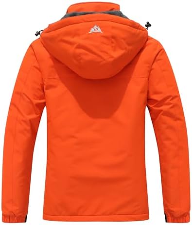 MOERDENG Women's Waterproof Warm Ski Coat Windproof Outdoor Winter Jacket