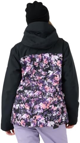 Roxy Snow Junior's Jetty Printed Regular Fit Snow Jacket