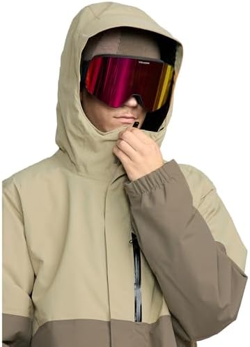 Volcom Men's L Insulated Gore-tex Snowboard Jacket – Waterproof 2-layer