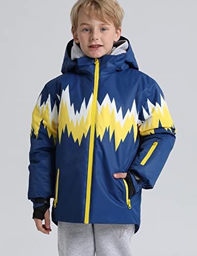 Big Boy's Waterproof Breathable Snowboard Ski Jacket
