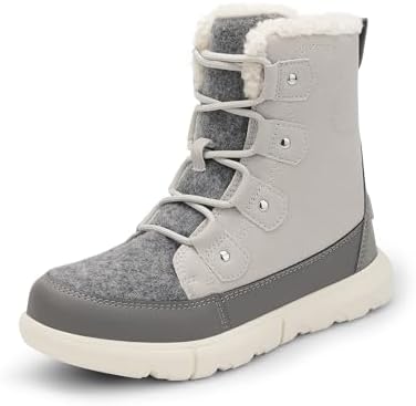 DREAM PAIRS Women’s Lace Up Ankle Snow Boots