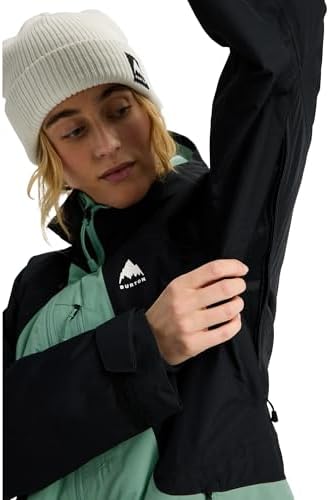 Burton Women’s Reserve 2-Layer Insulated Jacket – Waterproof Winter Snowboard Jacket with Helmet Compatible Hood