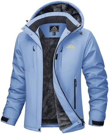 MAGCOMSEN Womens Winter Coats Waterproof Ski Snow Jackets Warm Thermal Coat
