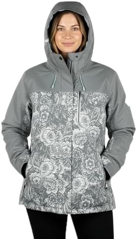 Roxy Snow Junior's Jetty Printed Regular Fit Snow Jacket
