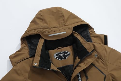 Men's Ski Jacket – Waterproof Warm Snow Coat