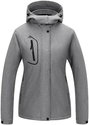 Women's Mountain Waterproof Ski Jacket Windproof Snowboarding Jacket Warm Winter Coat Raincoat