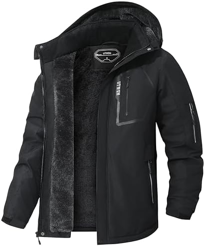 Men's Ski Jacket – Waterproof Warm Snow Coat