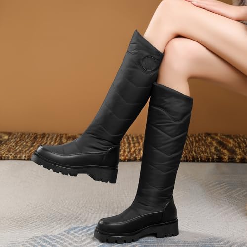 Women's Snow Boots Knee High Warm Winter Shoes